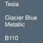 Preview: Tesla, Glacier Blue Metallic, B110.